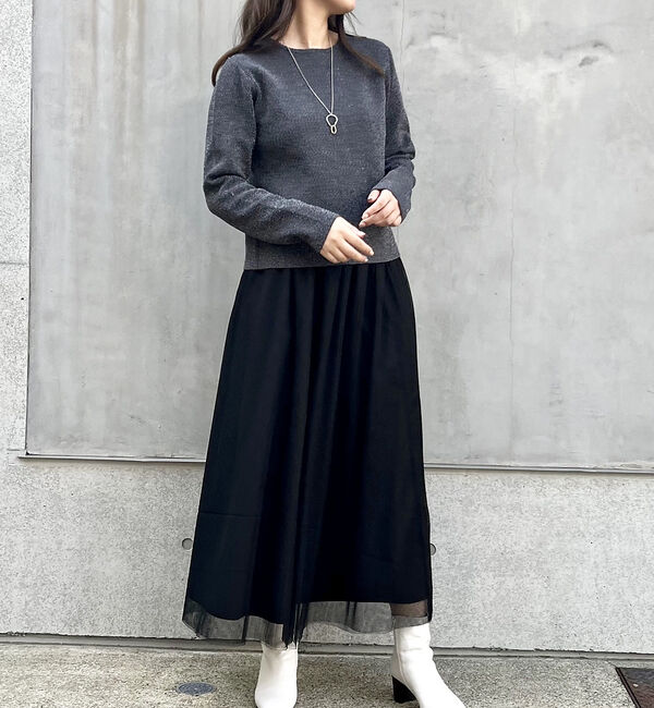 abahouse mavie「ラメプレーティング２ＷＡＹカーデ」|カーディガン|