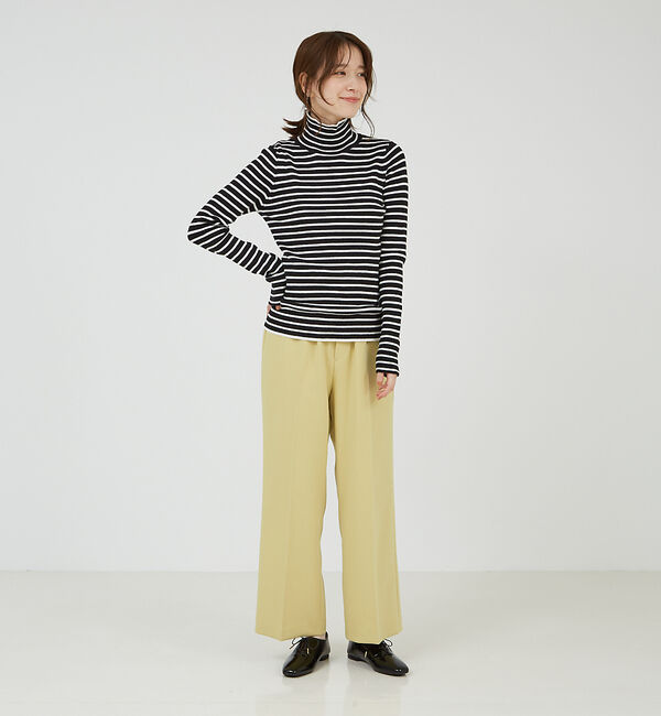 abahouse mavie「NEW！【感嘆】イージーストレートパンツ」|その他|