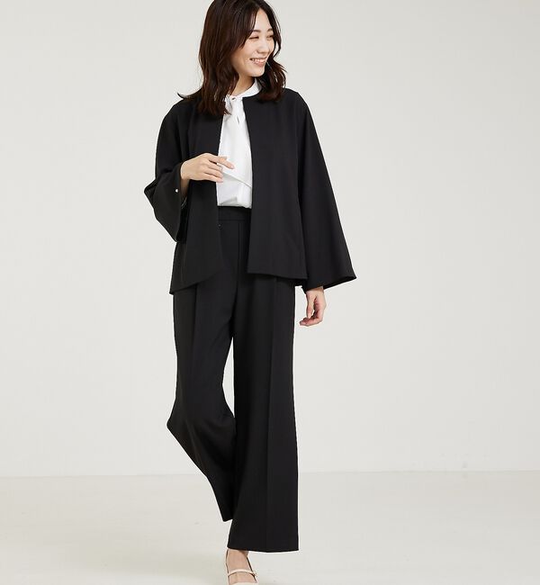 abahouse mavie「【エニデイカセット】タックストレートパンツ」|その他|