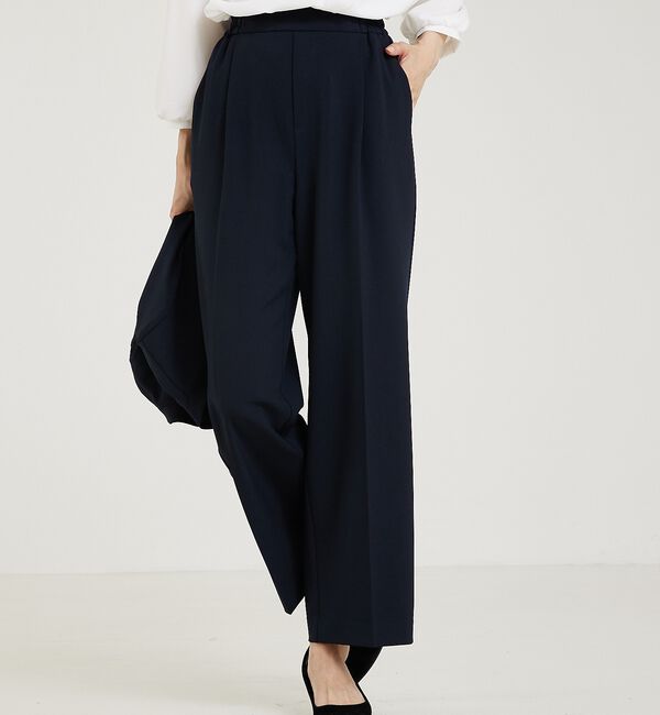 abahouse mavie「【エニデイカセット】タックストレートパンツ」|その他|