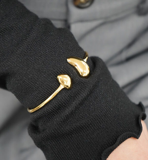 abahouse mavie「【NOVA】サージカルステンレスカーブバングル」|ブレスレット・バングル|