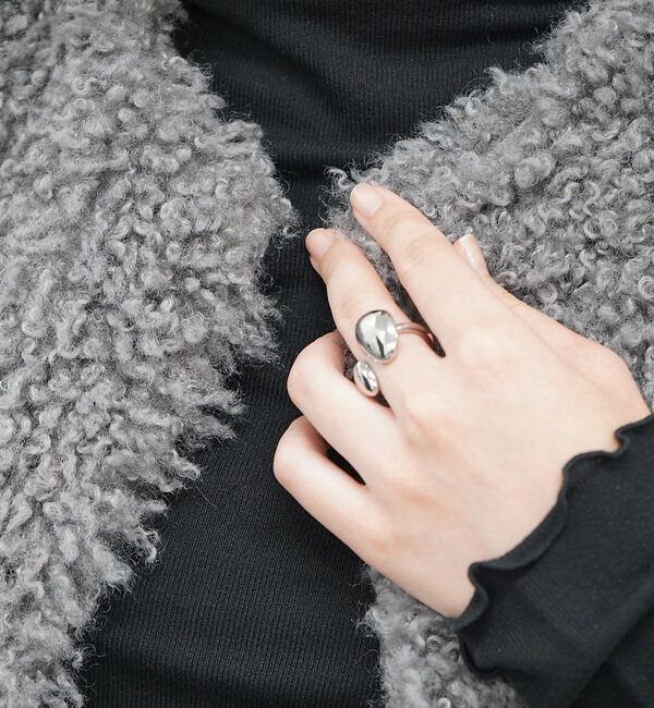 abahouse mavie「【NOVA】サージカルステンレスデュオリング」|リング|