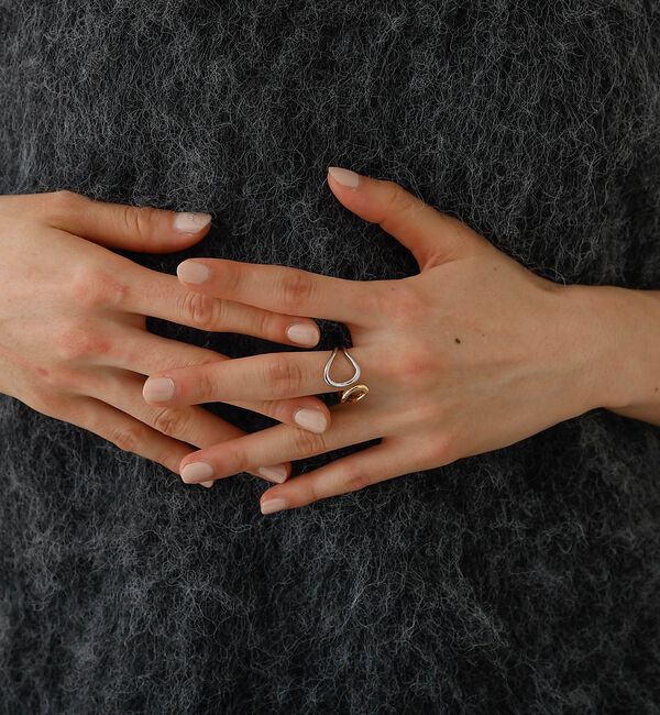 abahouse mavie「バイカラーリング」|リング|