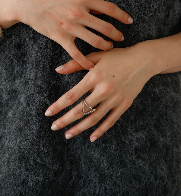 abahouse mavie「バイカラーリング」|リング|