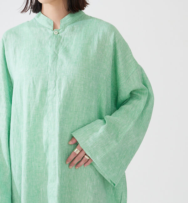 The Store by C' 「【LIWAN JELLABA】リネン シャツドレス」|ワンピース|