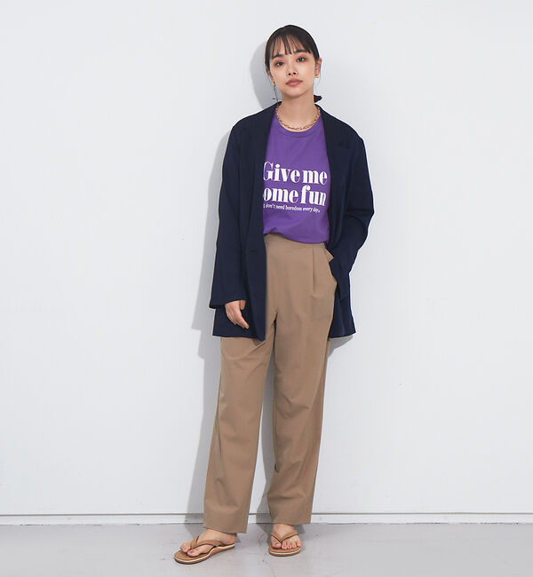 NOMINE「スリットスリーブルーズジャケット」|テーラードジャケット|