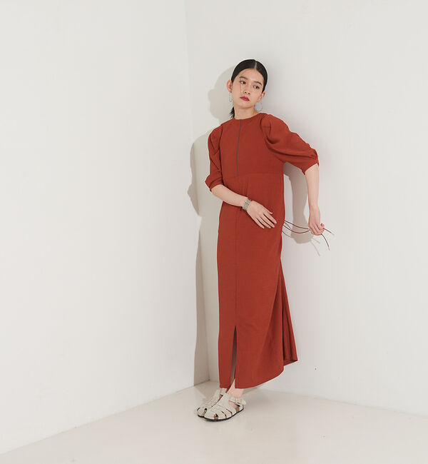 NOMINE「【前後着用可】2WAYドロストカットワンピース」|ワンピース|