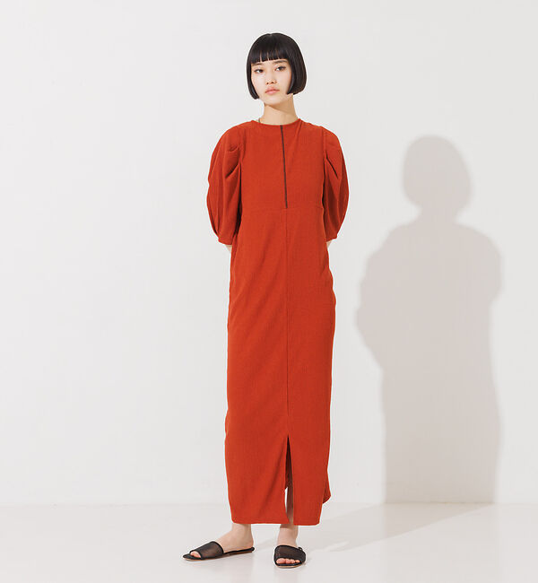 NOMINE「【前後着用可】2WAYドロストカットワンピース」|ワンピース|