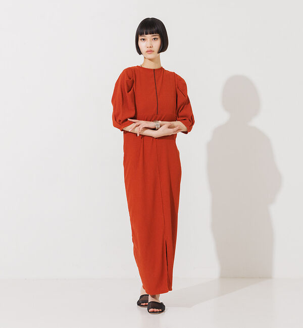 NOMINE「【前後着用可】2WAYドロストカットワンピース」|ワンピース|