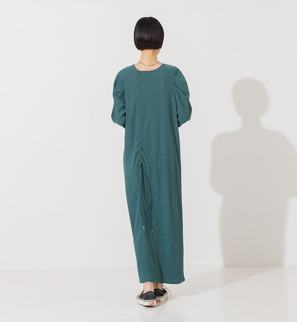 NOMINE「【前後着用可】2WAYドロストカットワンピース」|ワンピース|