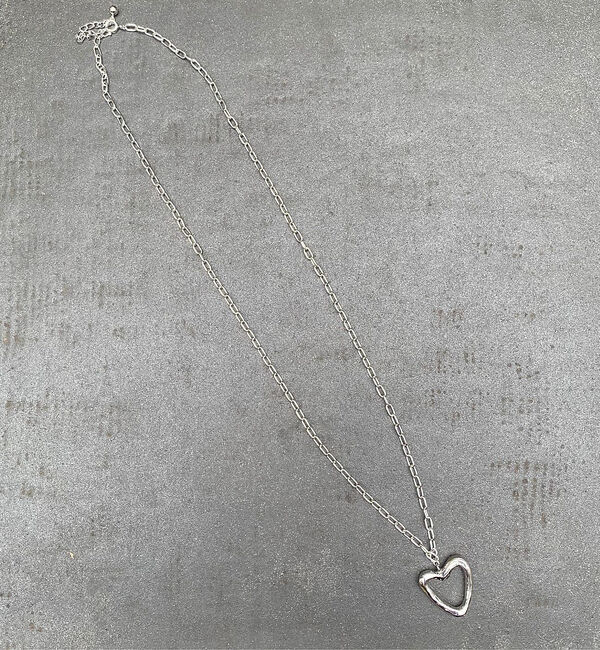 NOMINE「ハートチェーンネックレス」|ネックレス|シルバー
