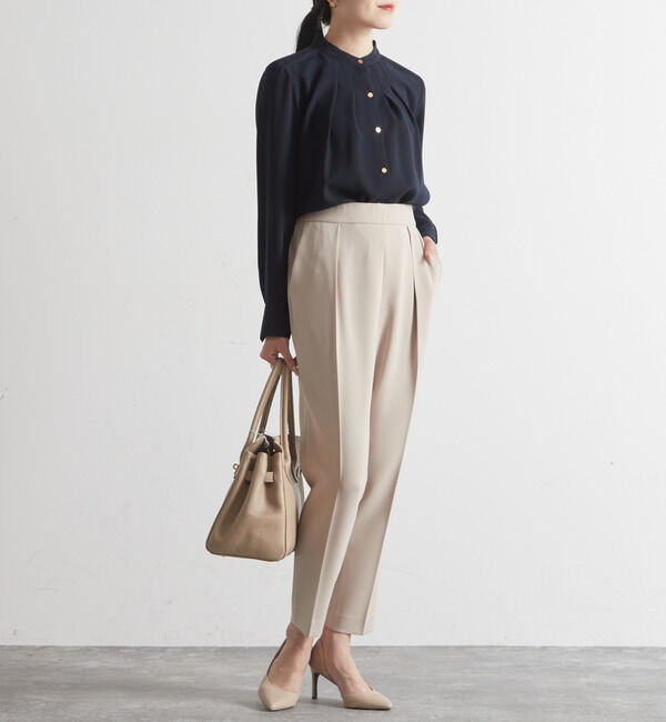 Liesse「タック細パンツ（セットアップ対応可）」|その他|