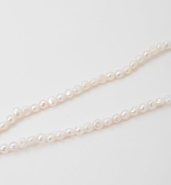 Liesse「《別注》【EO/イオ】PEARL/RED TIGER EYE NECKLACE（ロング）」|ネックレス|