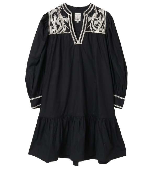 Liesse「【Scarlette Poppies】Shelly Dress(1730)」|ワンピース|ブラック