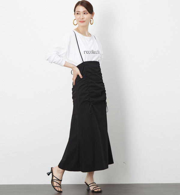 Soffitto「ドローストリングキャミワンピース」|ワンピース|