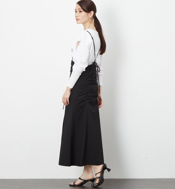 Soffitto「ドローストリングキャミワンピース」|ワンピース|