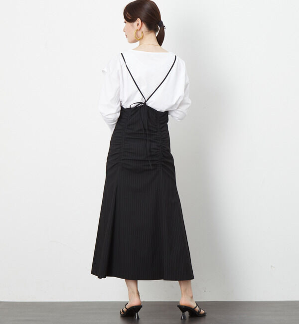 Soffitto「ドローストリングキャミワンピース」|ワンピース|