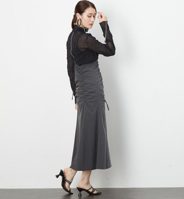 Soffitto「ドローストリングキャミワンピース」|ワンピース|