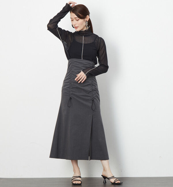 Soffitto「ドローストリングキャミワンピース」|ワンピース|