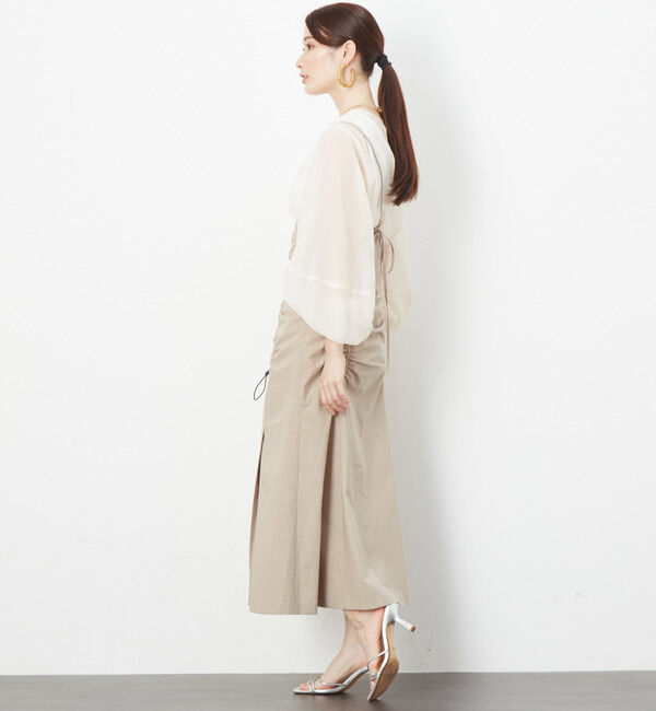 Soffitto「ドローストリングキャミワンピース」|ワンピース|