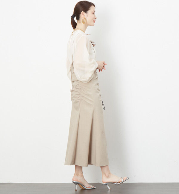 Soffitto「ドローストリングキャミワンピース」|ワンピース|