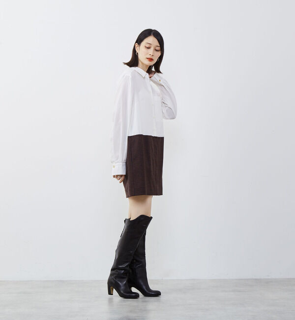 Soffitto「ドッキングデザインワンピース」|ワンピース|