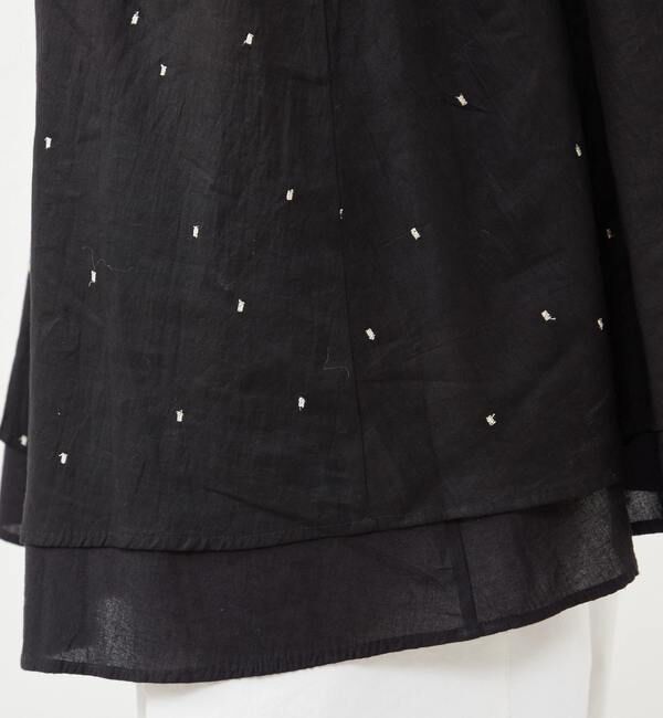 SOFFITTO「ドット刺繍キャミワンピース」|ワンピース|