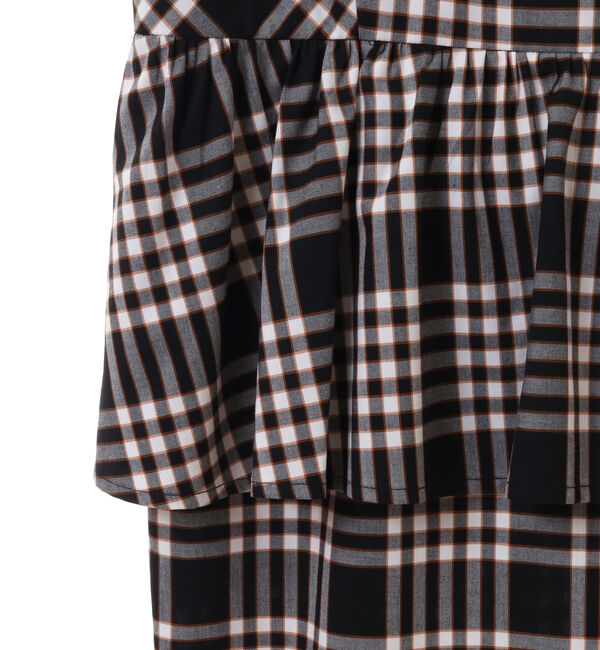 Soffitto「ノースリーブチェック柄ワンピース」|ワンピース|