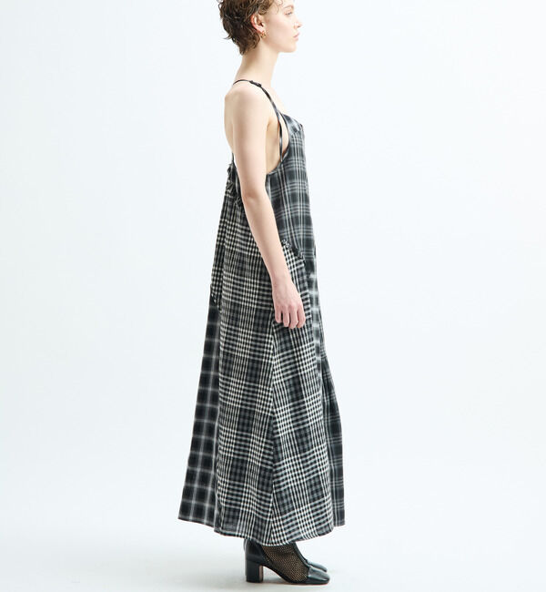 SOFFITTO「【AULA AILA/アウラ アイラ】CHECKERED JUMPER SKIRT」|ワンピース|