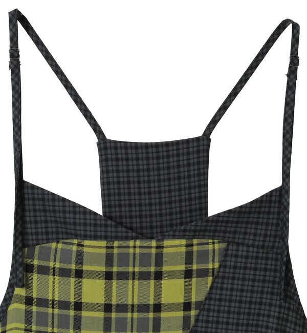SOFFITTO「【AULA AILA/アウラ アイラ】CHECKERED JUMPER SKIRT」|ワンピース|