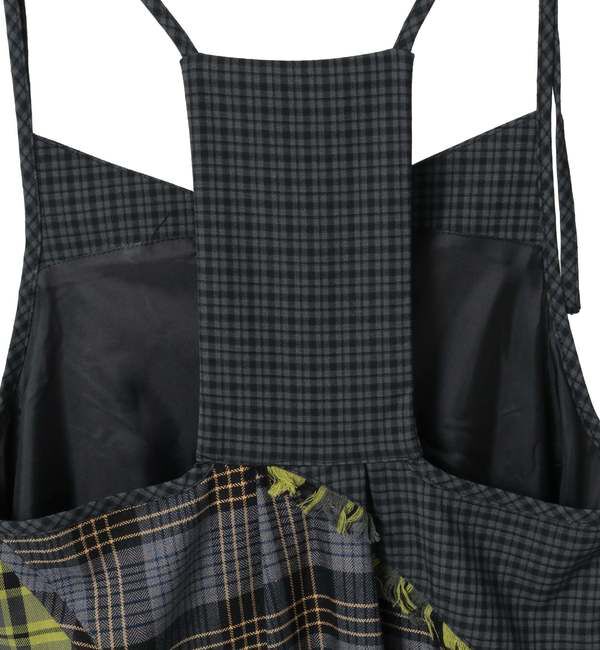 SOFFITTO「【AULA AILA/アウラ アイラ】CHECKERED JUMPER SKIRT」|ワンピース|