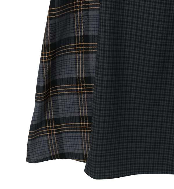 SOFFITTO「【AULA AILA/アウラ アイラ】CHECKERED JUMPER SKIRT」|ワンピース|