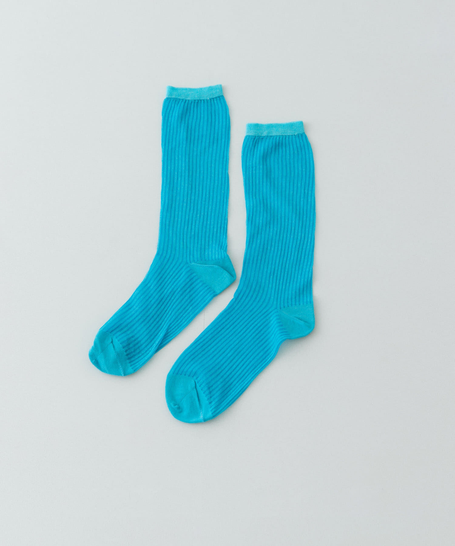 RODE SKO「PIEDI NUDI　HARINUKI HIGH SOCKS」|ソックス|ブルー