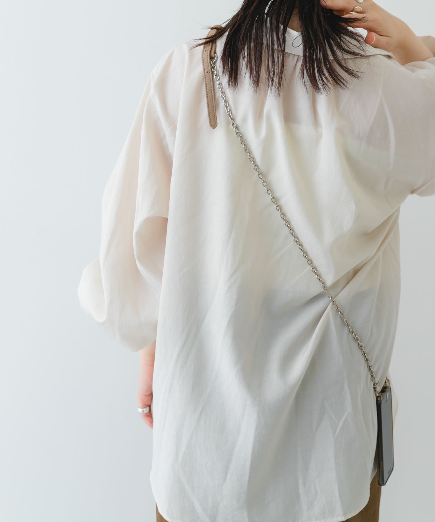 RODE SKO「『別注』BEAURE&times;RODESKO　レザーコンビモバイルストラップ」|モバイルケース|