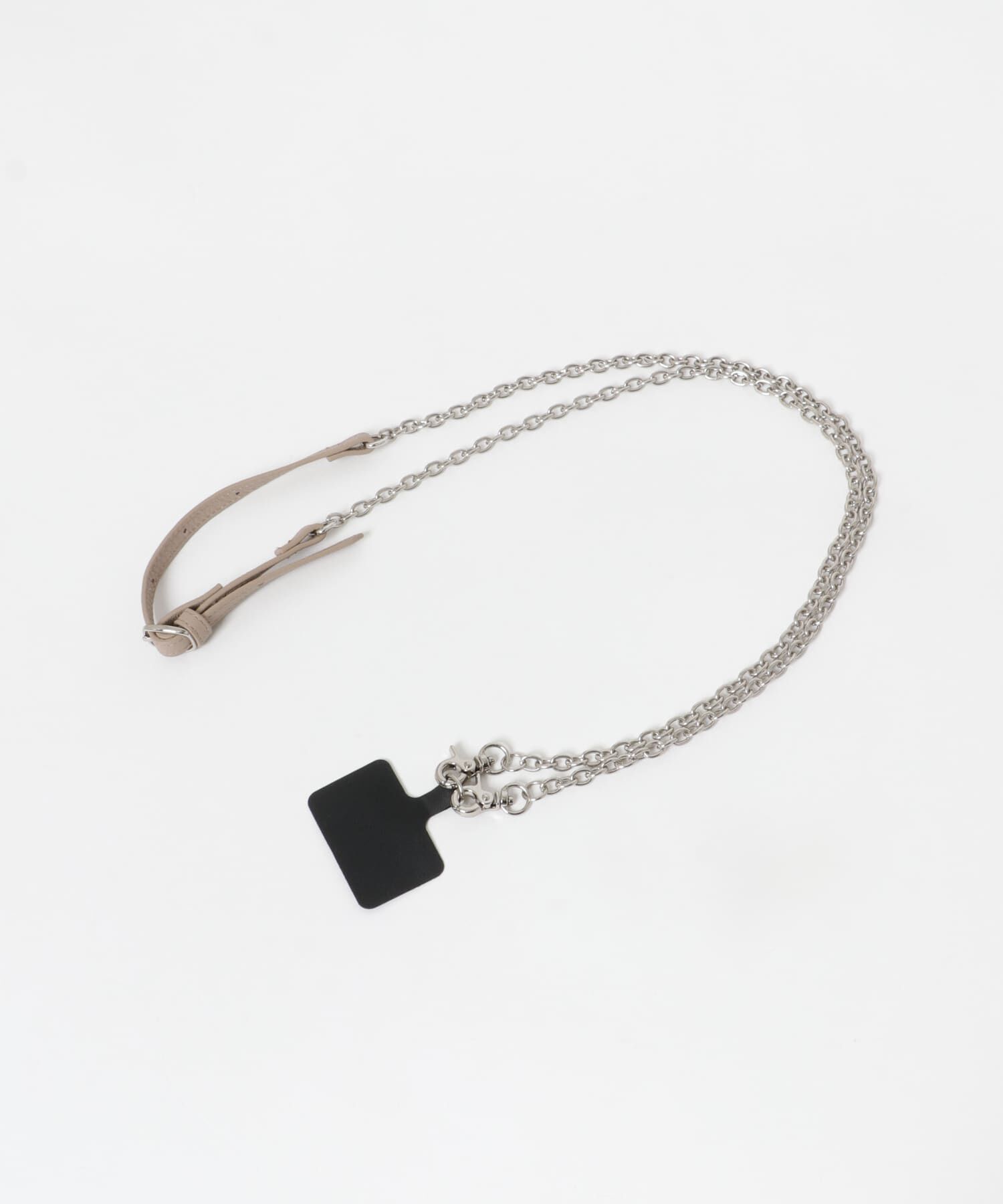 RODE SKO「『別注』BEAURE&times;RODESKO　レザーコンビモバイルストラップ」|モバイルケース|