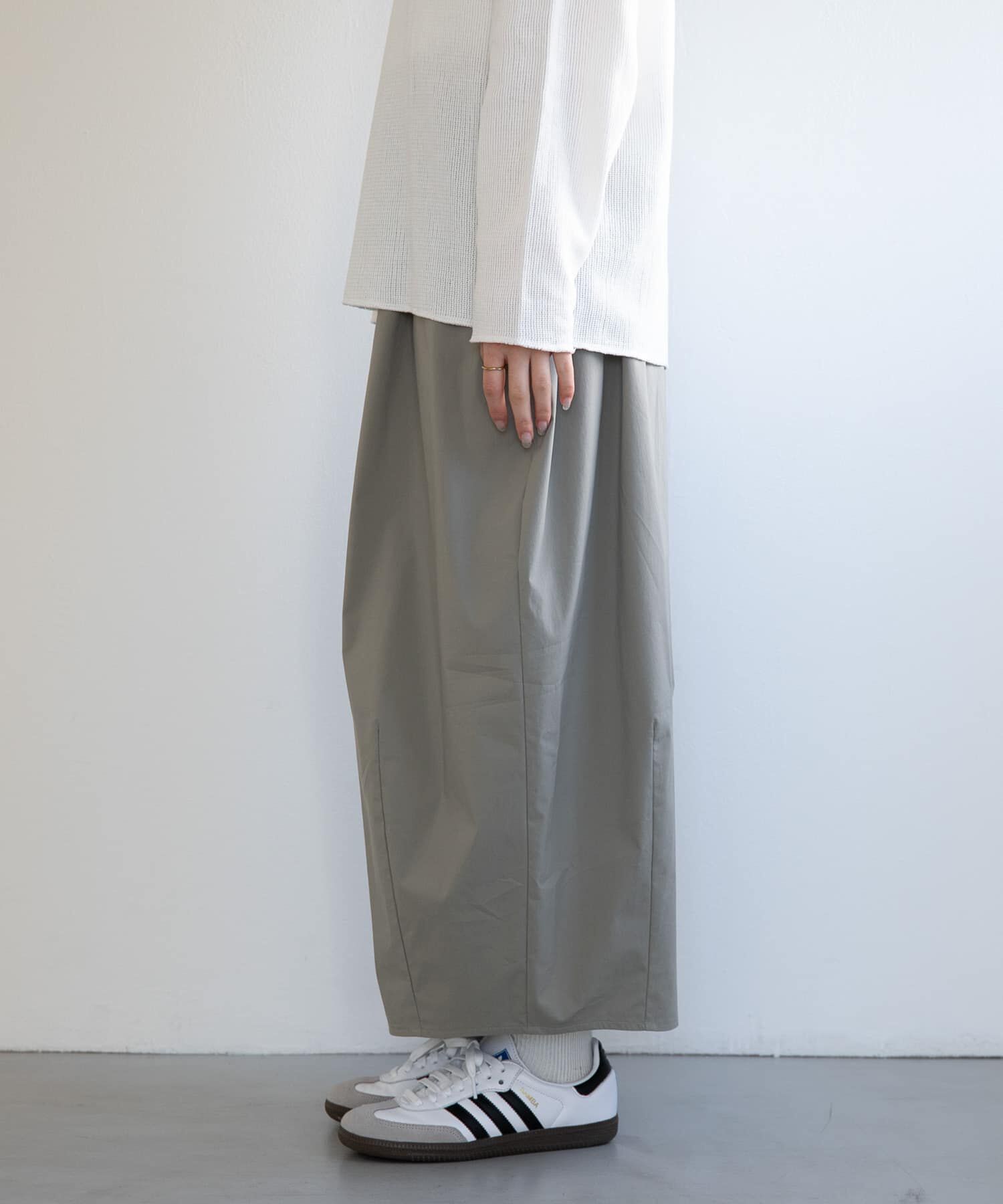 URBAN RESEARCH DOORS「FORK&SPOON　コクーンスカート」|スカート|