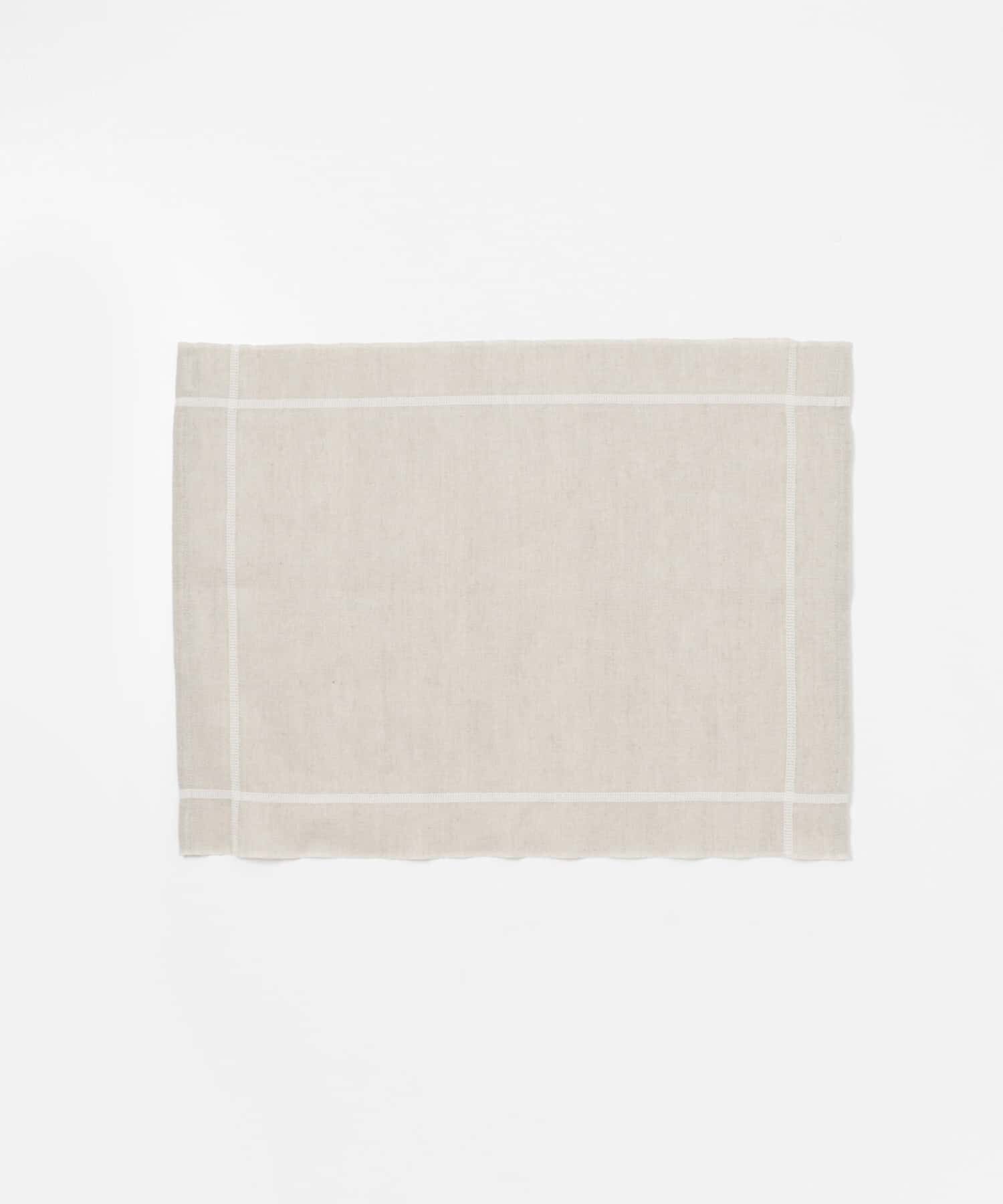 URBAN RESEARCH DOORS「DOORS LIVING PRODUCTS　コットンリネンランチマット ライン」|食器・キッチングッズ|