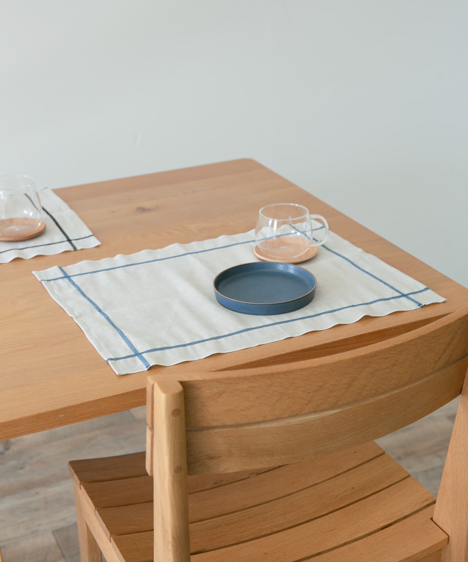 URBAN RESEARCH DOORS「DOORS LIVING PRODUCTS　コットンリネンランチマット　ライン」|食器・キッチングッズ|