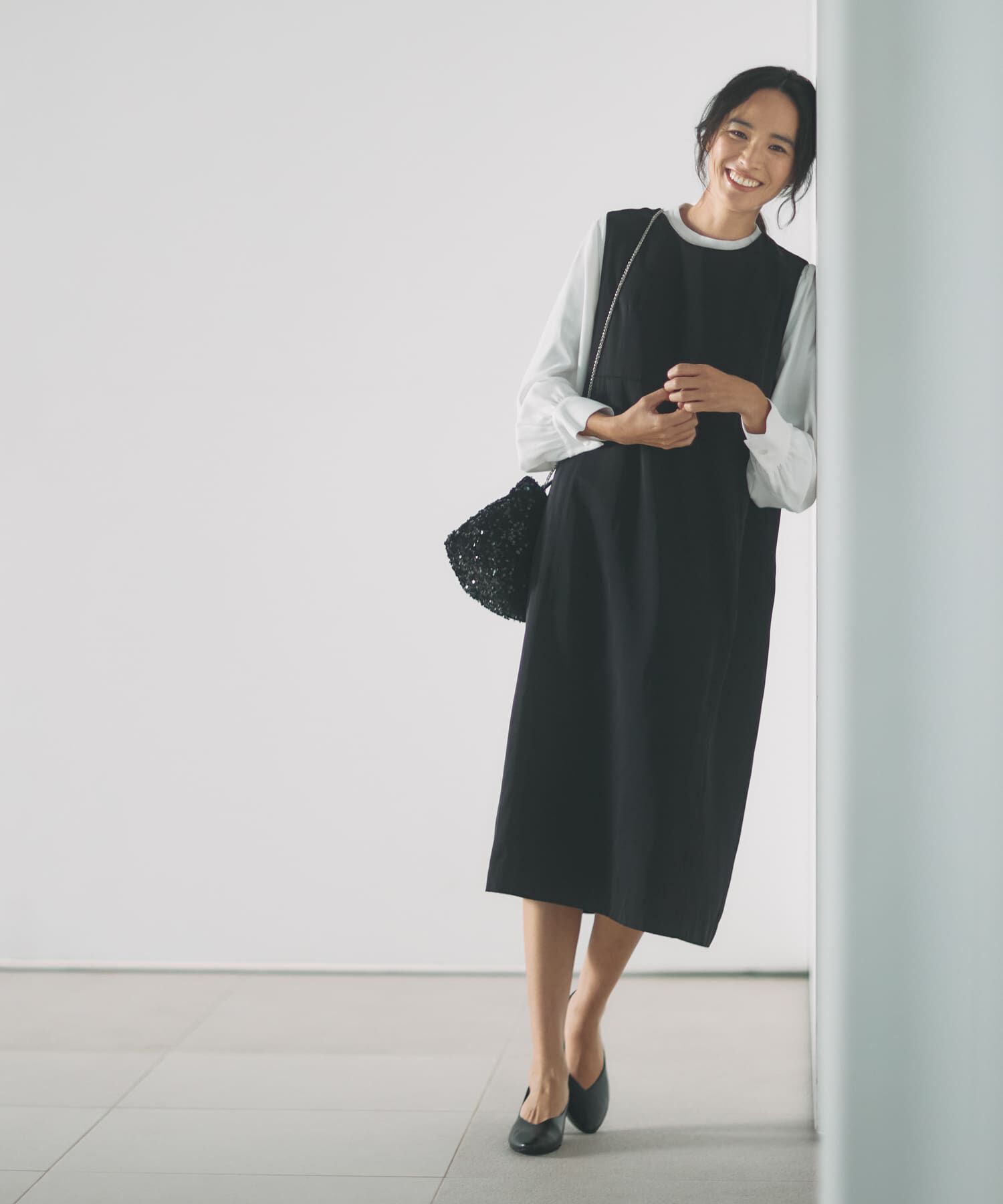 URBAN RESEARCH DOORS「ナロードレスワンピース」|ワンピース|