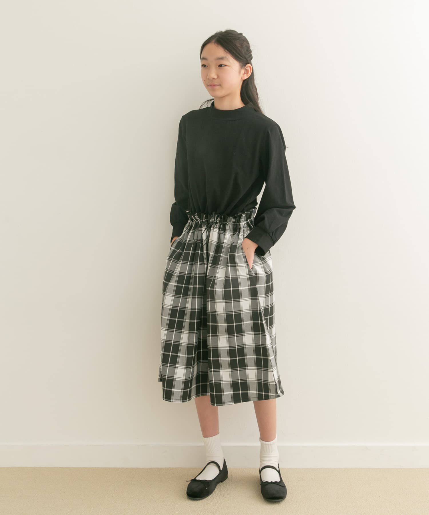 URBAN RESEARCH DOORS「ドロストドッキングワンピース(KIDS)」|ワンピース|