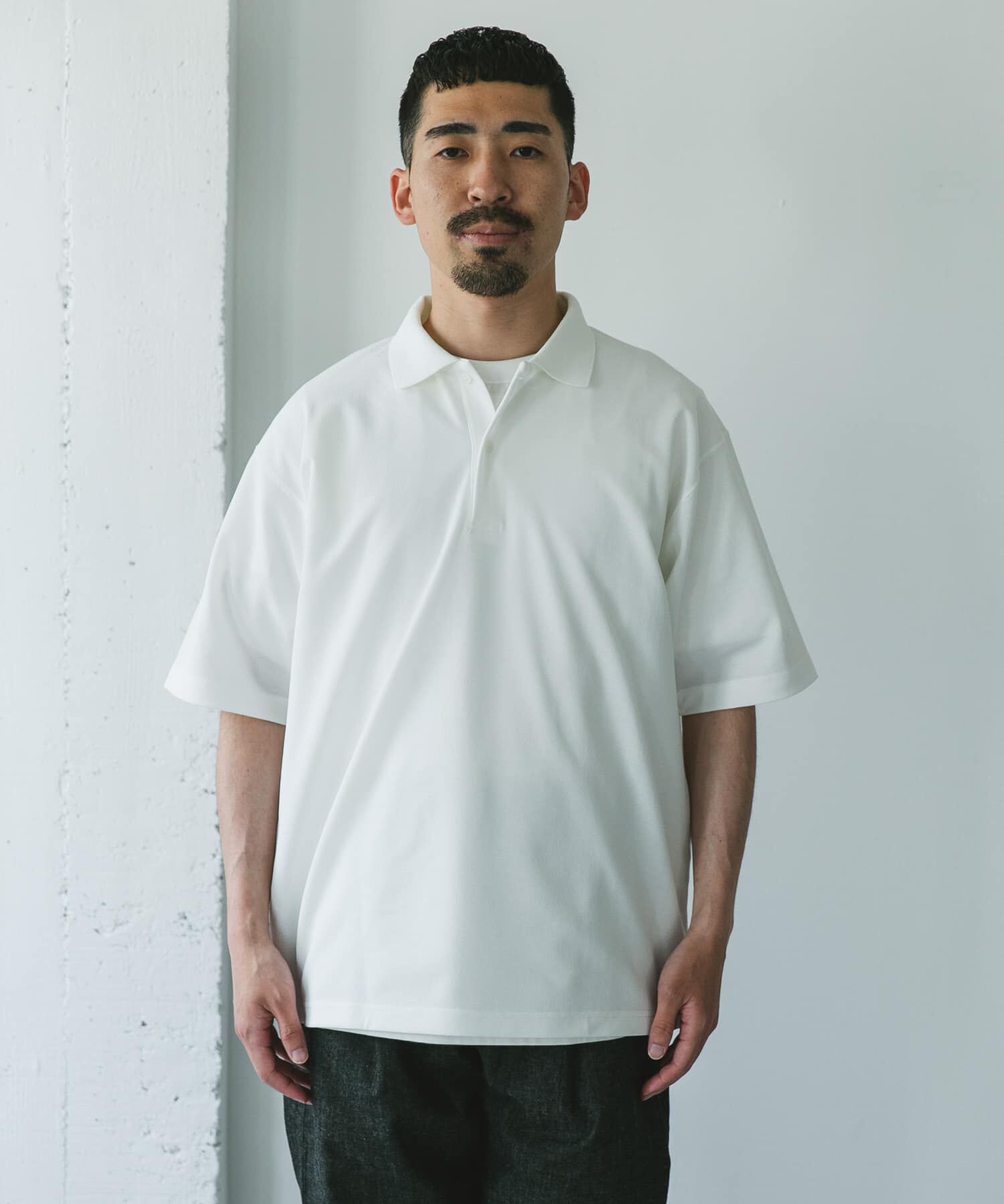 URBAN RESEARCH DOORS「『XLｻｲｽﾞ/WEB限定』『吸水速乾/接触冷感/ｲｰｼﾞｰｹｱ』ｸｲｯｸﾄ  」|ポロシャツ|