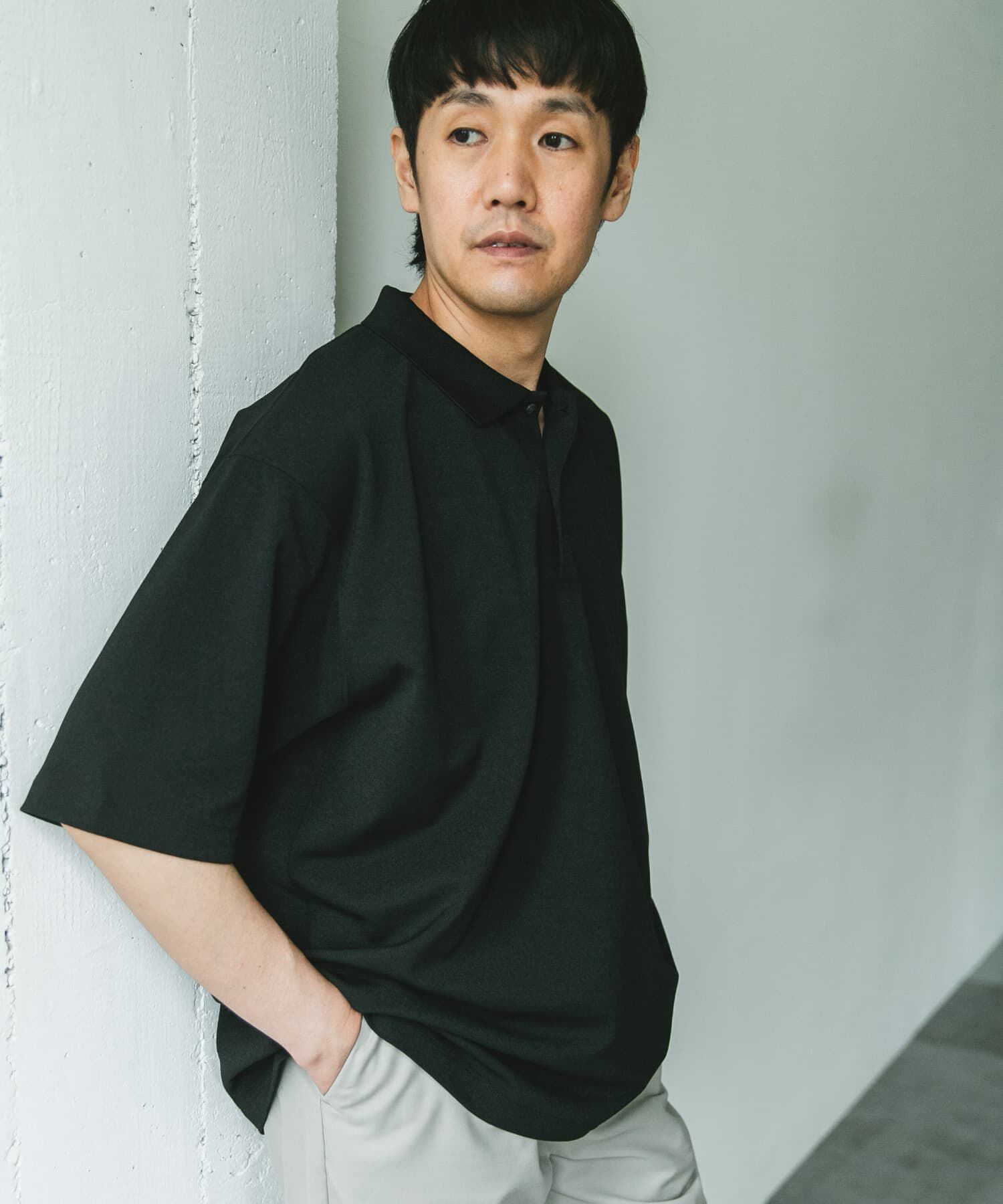 URBAN RESEARCH DOORS「『XLｻｲｽﾞ/WEB限定』『吸水速乾/接触冷感/ｲｰｼﾞｰｹｱ』ｸｲｯｸﾄ  」|ポロシャツ|