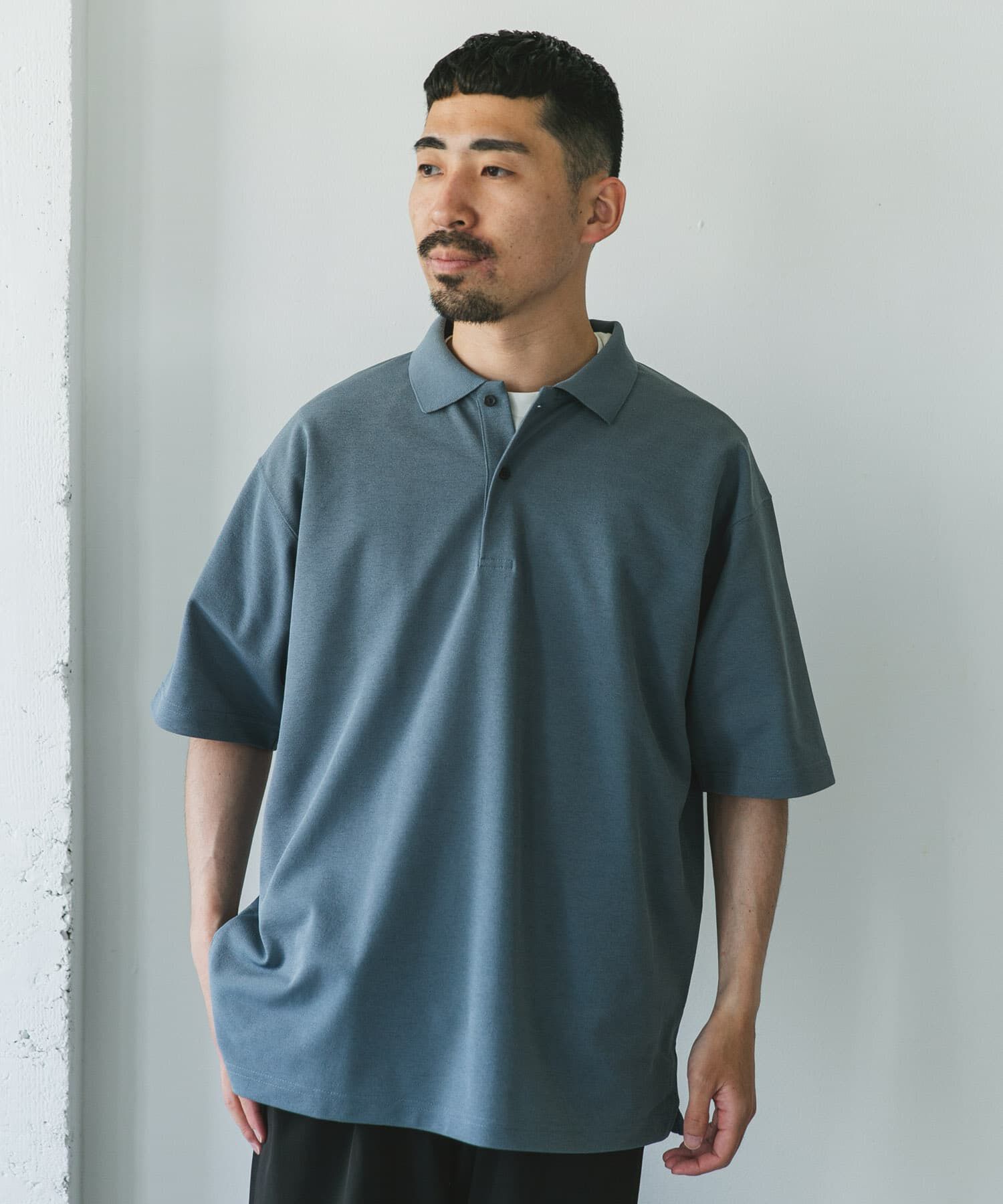 URBAN RESEARCH DOORS「『XLｻｲｽﾞ/WEB限定』『吸水速乾/接触冷感/ｲｰｼﾞｰｹｱ』ｸｲｯｸﾄ  」|ポロシャツ|