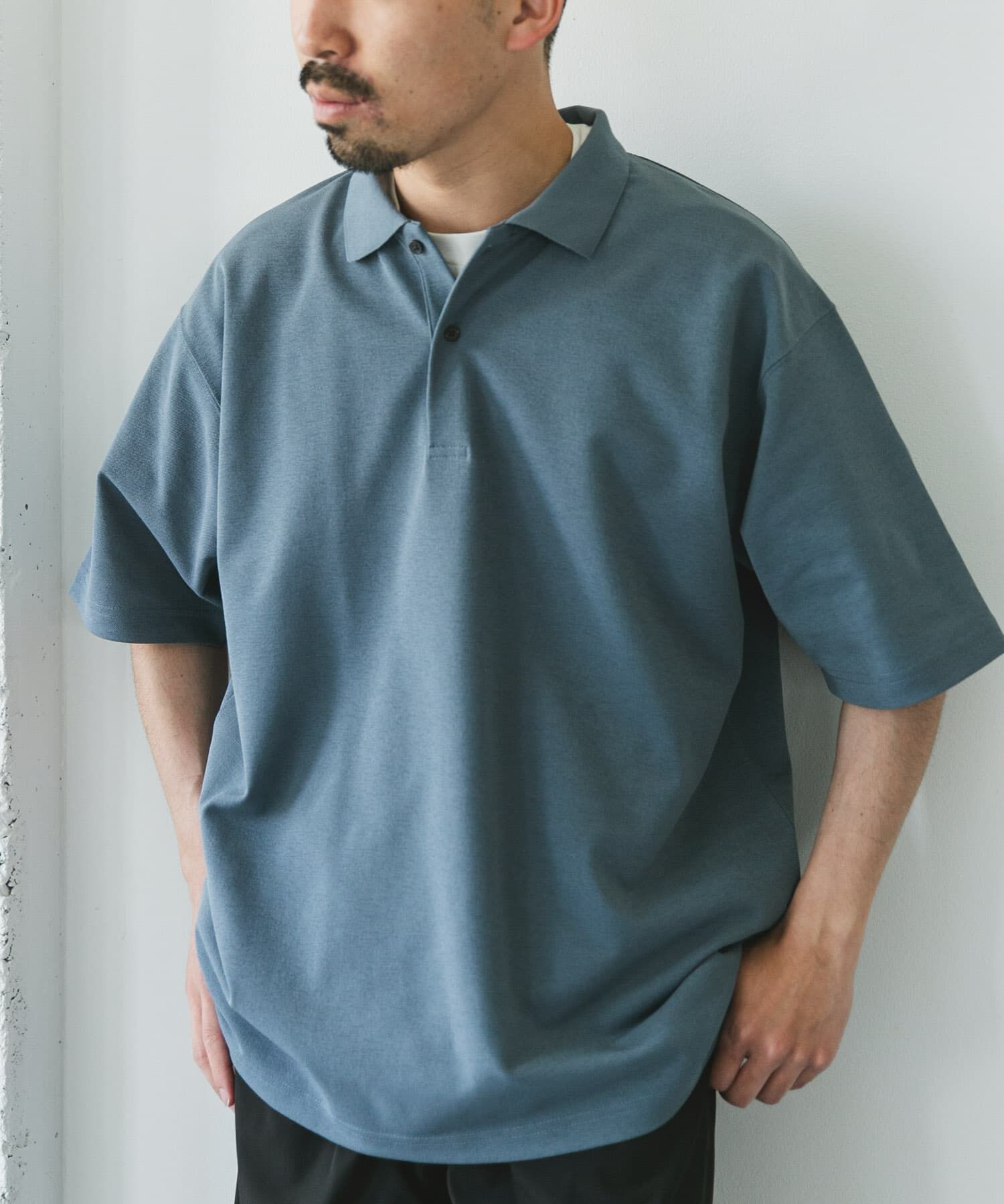 URBAN RESEARCH DOORS「『XLｻｲｽﾞ/WEB限定』『吸水速乾/接触冷感/ｲｰｼﾞｰｹｱ』ｸｲｯｸﾄ  」|ポロシャツ|