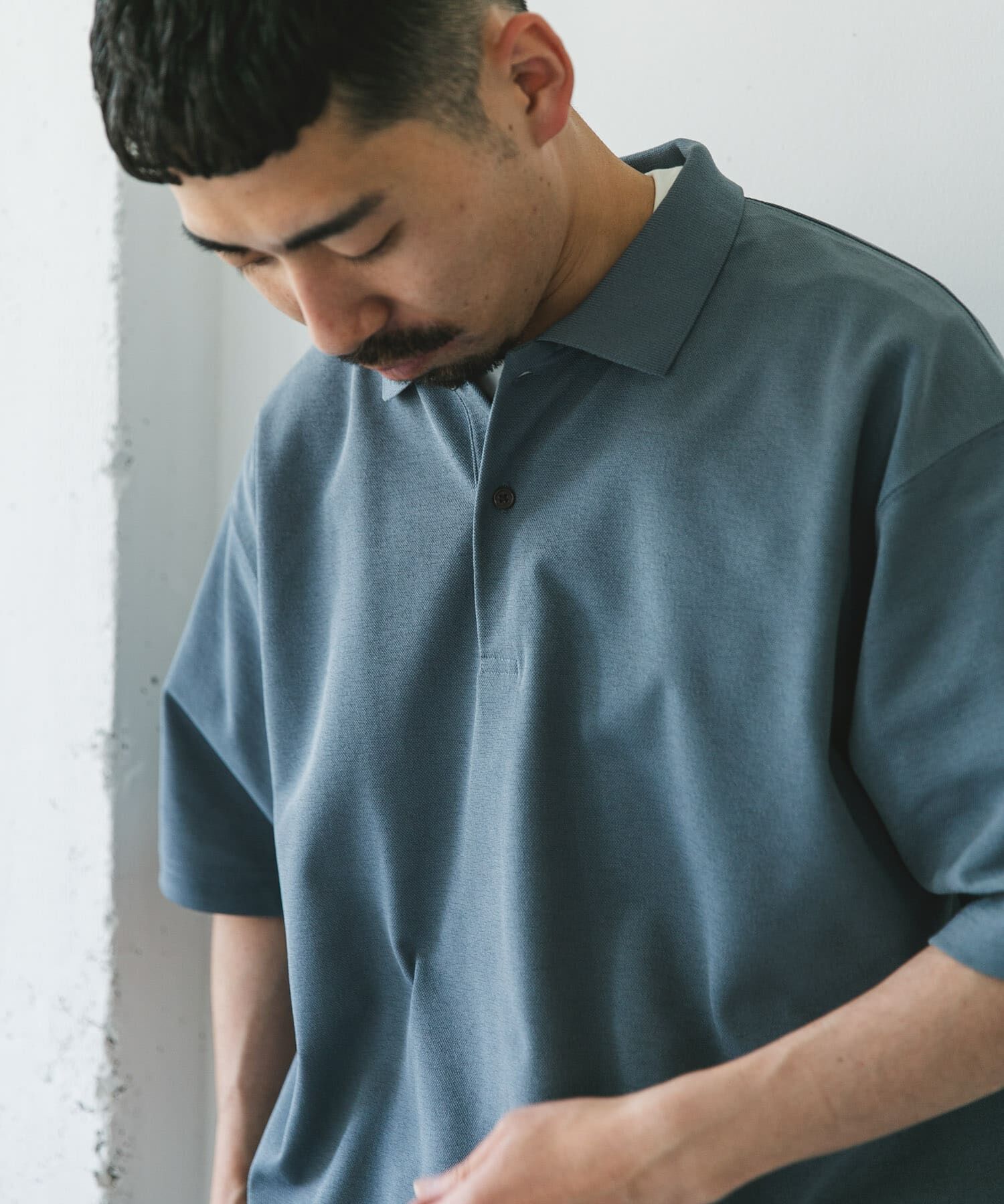 URBAN RESEARCH DOORS「『XLｻｲｽﾞ/WEB限定』『吸水速乾/接触冷感/ｲｰｼﾞｰｹｱ』ｸｲｯｸﾄ  」|ポロシャツ|