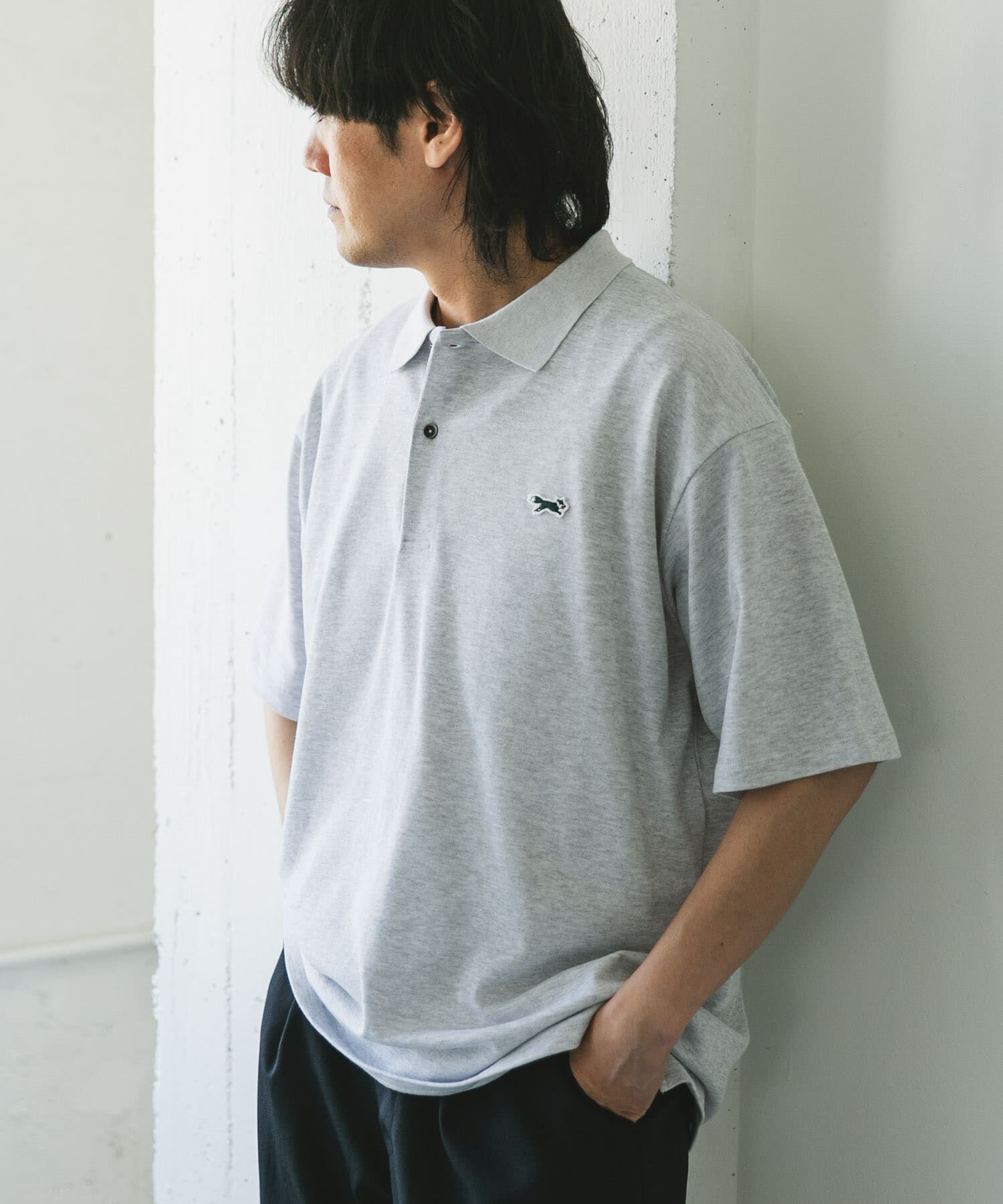 URBAN RESEARCH DOORS「『XLサイズ/WEB限定』『別注』PENNEYS&times;DOORS　THE FOX 鹿の子 ポロシャツ」|ポロシャツ|