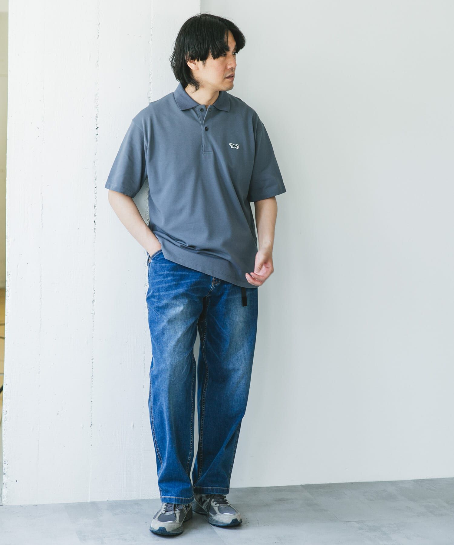 URBAN RESEARCH DOORS「『XLサイズ/WEB限定』『別注』PENNEYS&times;DOORS　THE FOX 鹿の子 ポロシャツ」|ポロシャツ|