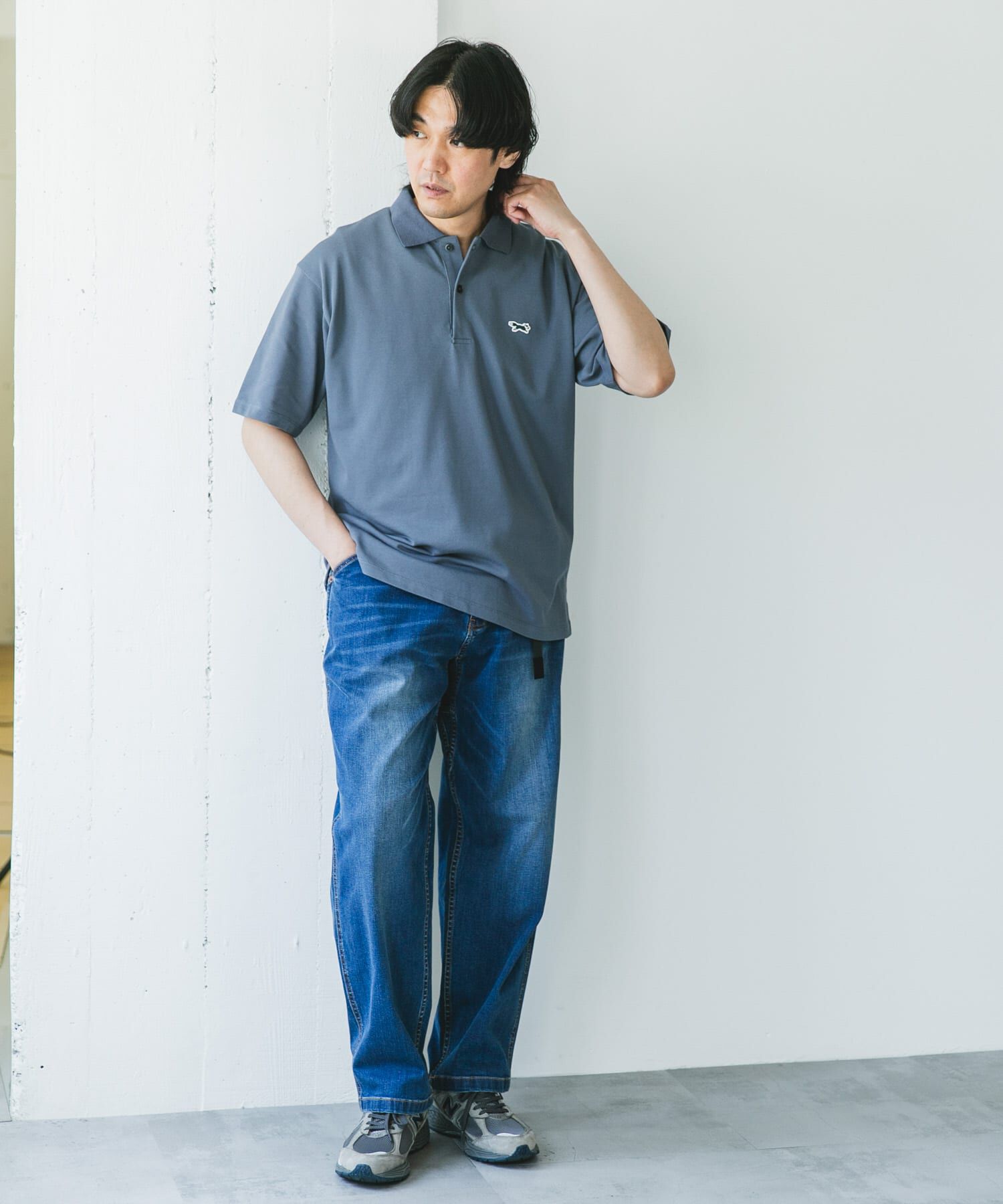 URBAN RESEARCH DOORS「『XLサイズ/WEB限定』『別注』PENNEYS&times;DOORS　THE FOX 鹿の子 ポロシャツ」|ポロシャツ|