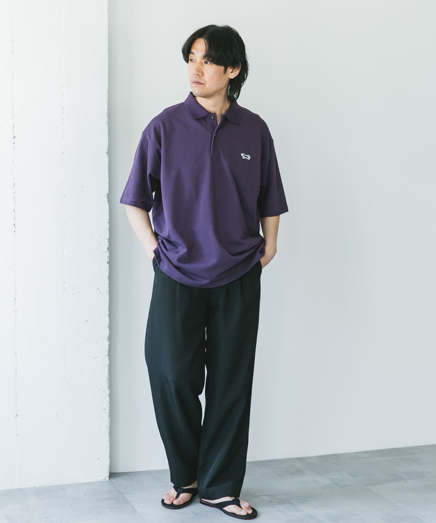 URBAN RESEARCH DOORS「『XLサイズ/WEB限定』『別注』PENNEYS&times;DOORS　THE FOX 鹿の子 ポロシャツ」|ポロシャツ|