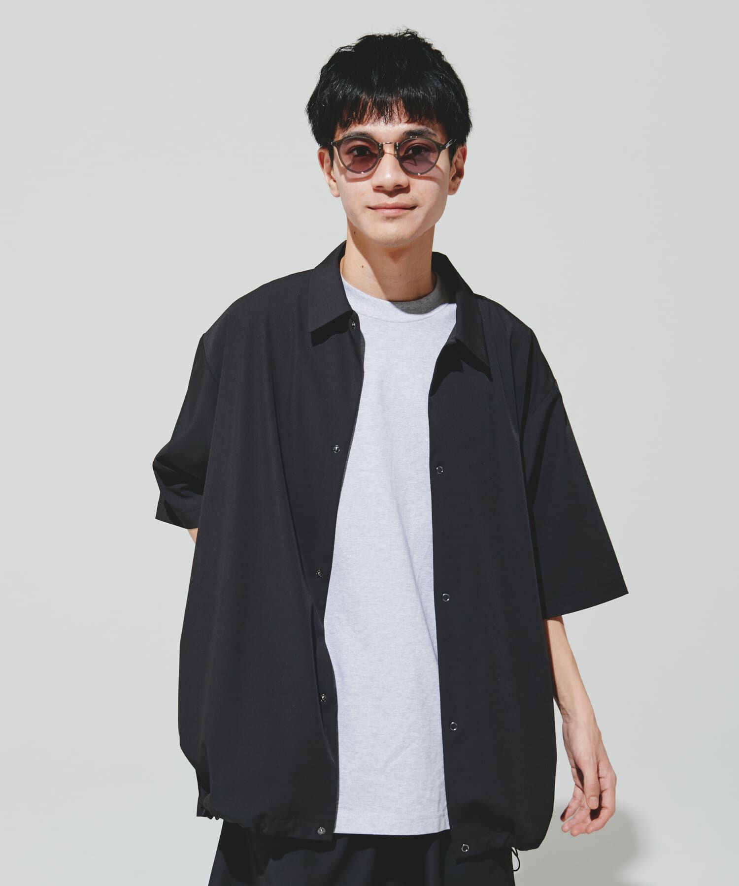 URBAN RESEARCH DOORS「『仁村紗和さん着用』『UR TECH』サマシェア シャツカーディガン」|シャツ・ブラウス|